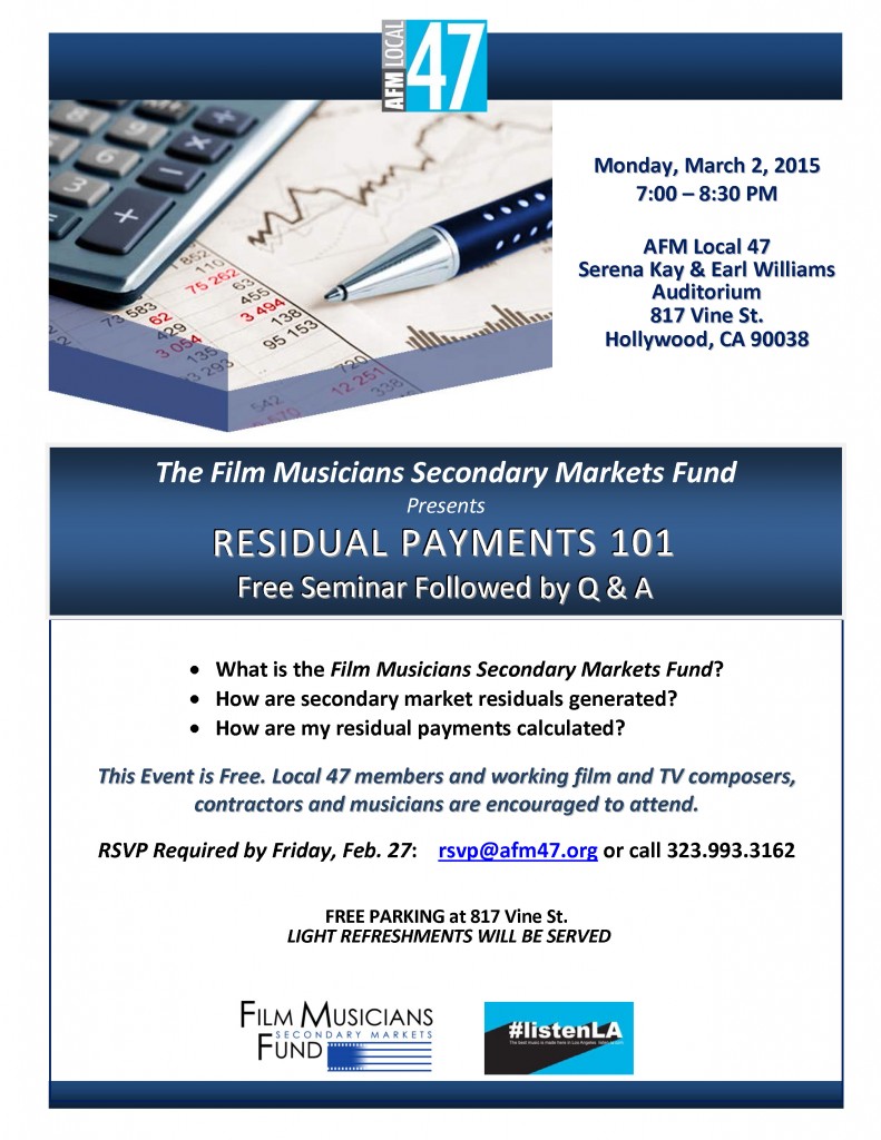 Residuals Flyer