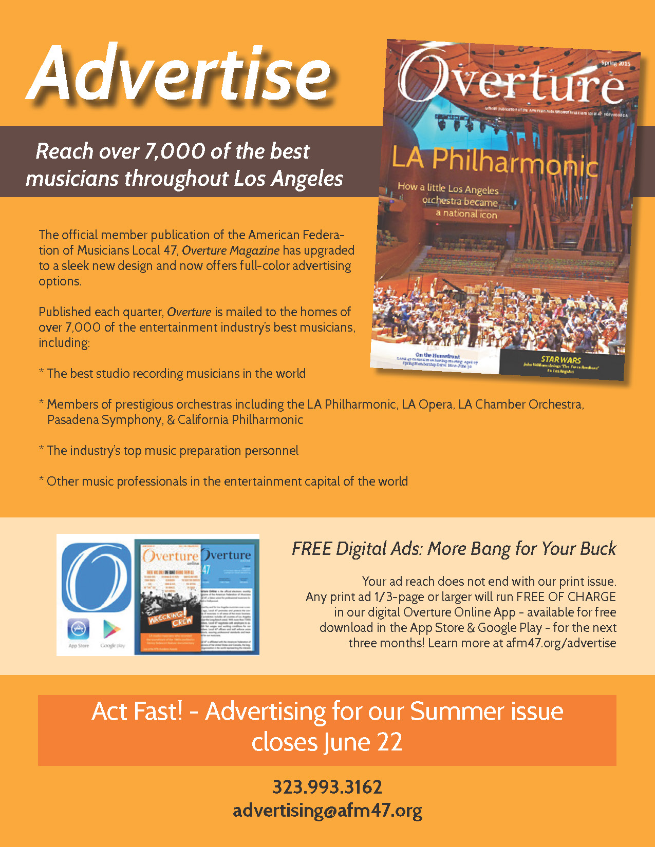 Overture Ad Summer 2015 flyer