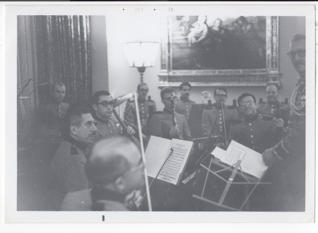 Jim Nelson Tito’s Palace with the Marine Band