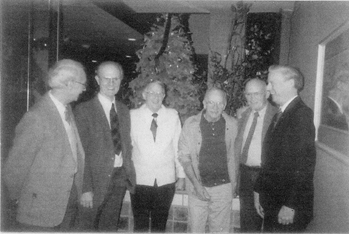 The last picture of all six Tanner brothers, taken circa 1992: Paul (75), Bob (78), Slim (76), Tim (59), Don (73) and Stu (67).