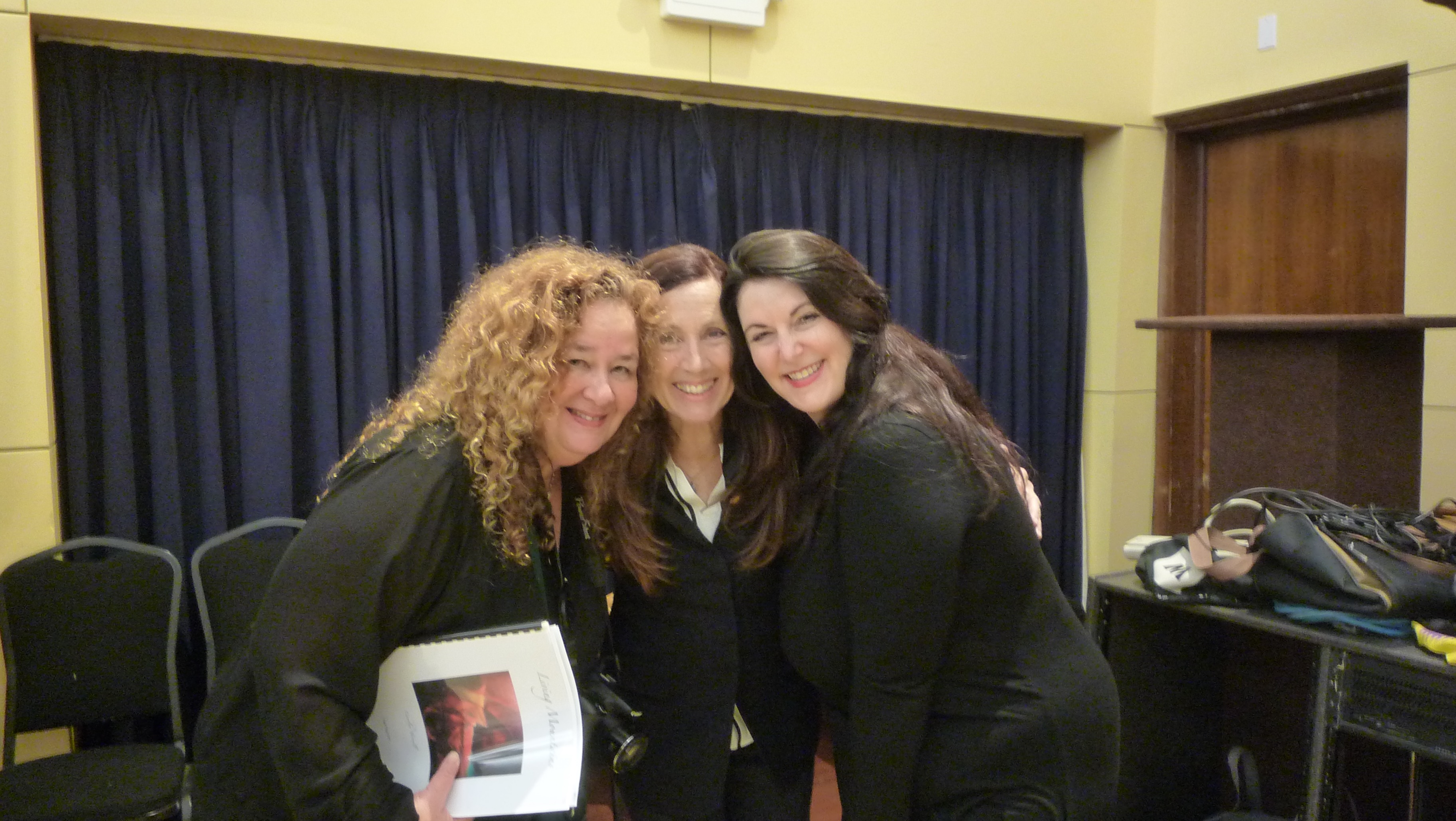 Marlene Hajdu, Elise Michelle, and Carolyn Yarnell.