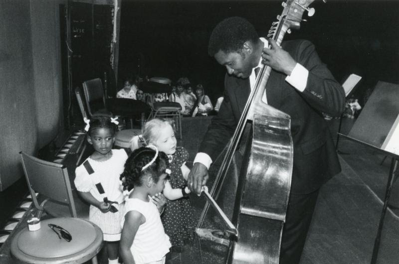 Fred Tinsley at an SFY concert at Dorothy Chandler Pavilion (Credit: Los Angeles Philharmonic Association)